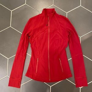 Barley worn lululemon define jacket